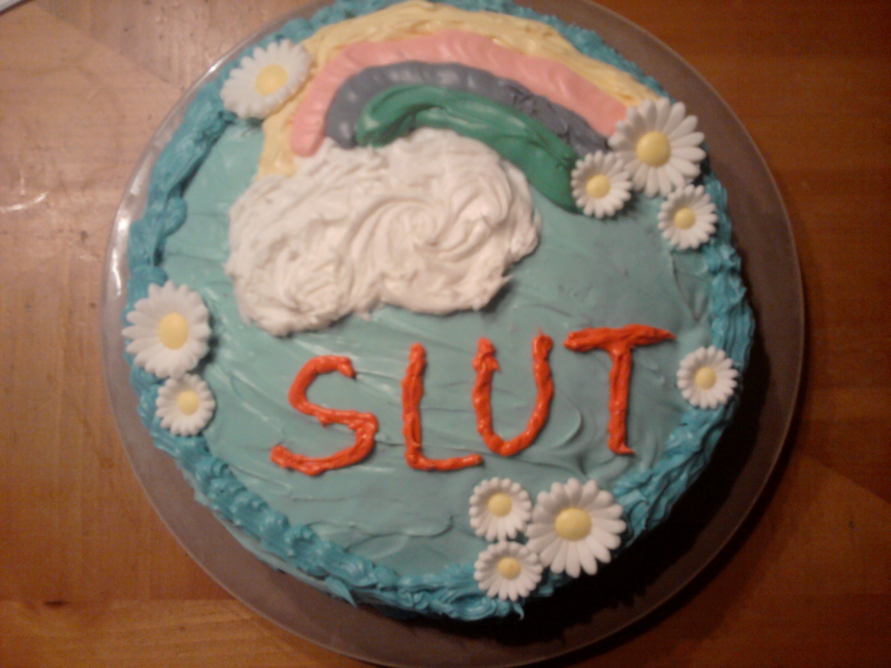 Happy Birthday Bitch Cake