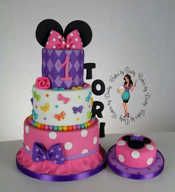 Minnie Mouse Bowtique Birthday Cake Minnie Mouse Bowtique Birthday Cake