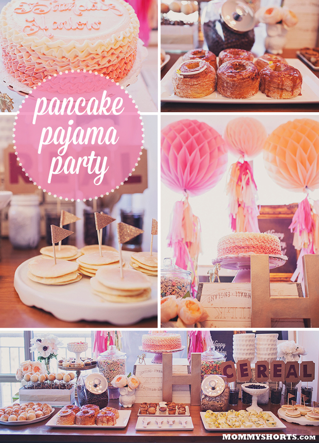 Pancakes and Pajamas Birthday Party Ideas Pancakes and Pajamas Birthday Party Ideas