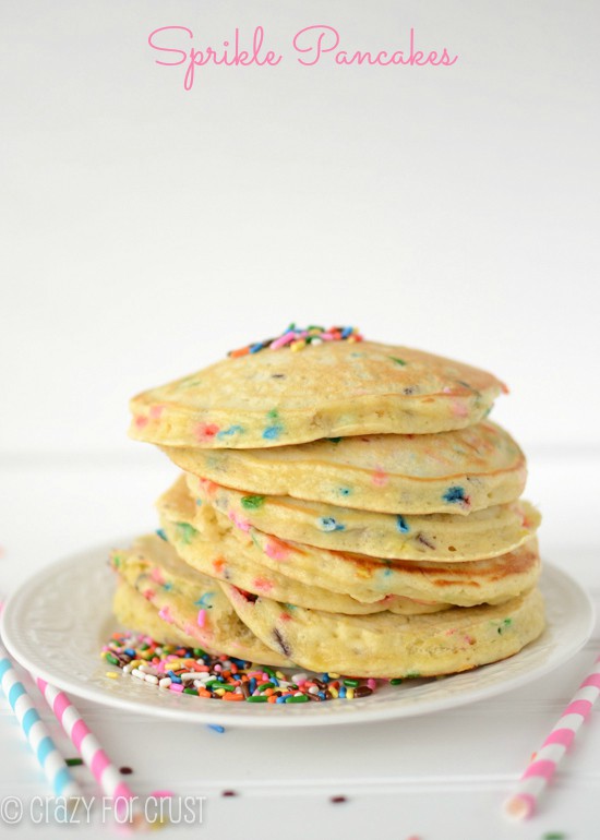 Pancakes with Sprinkles Pancakes with Sprinkles