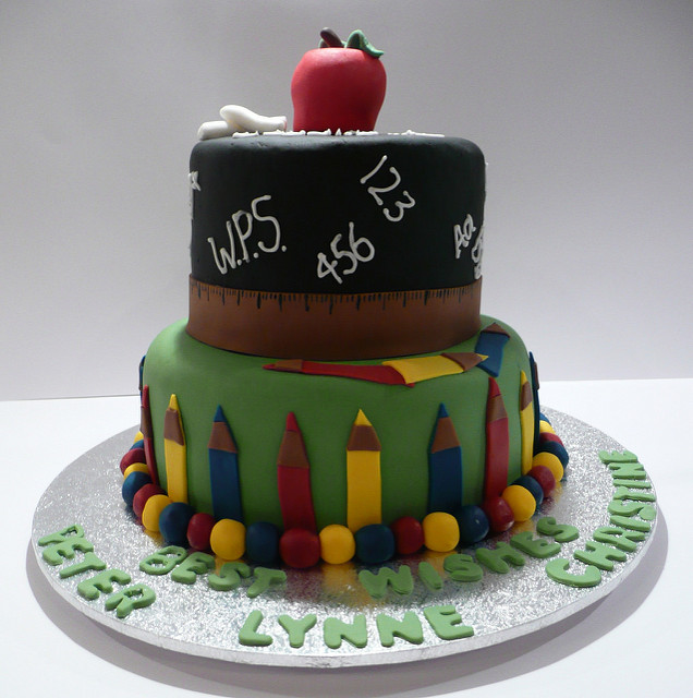 School Teacher Retirement Cake Ideas School Teacher Retirement Cake Ideas