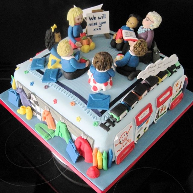 School Teacher Retirement Cake Ideas School Teacher Retirement Cake Ideas