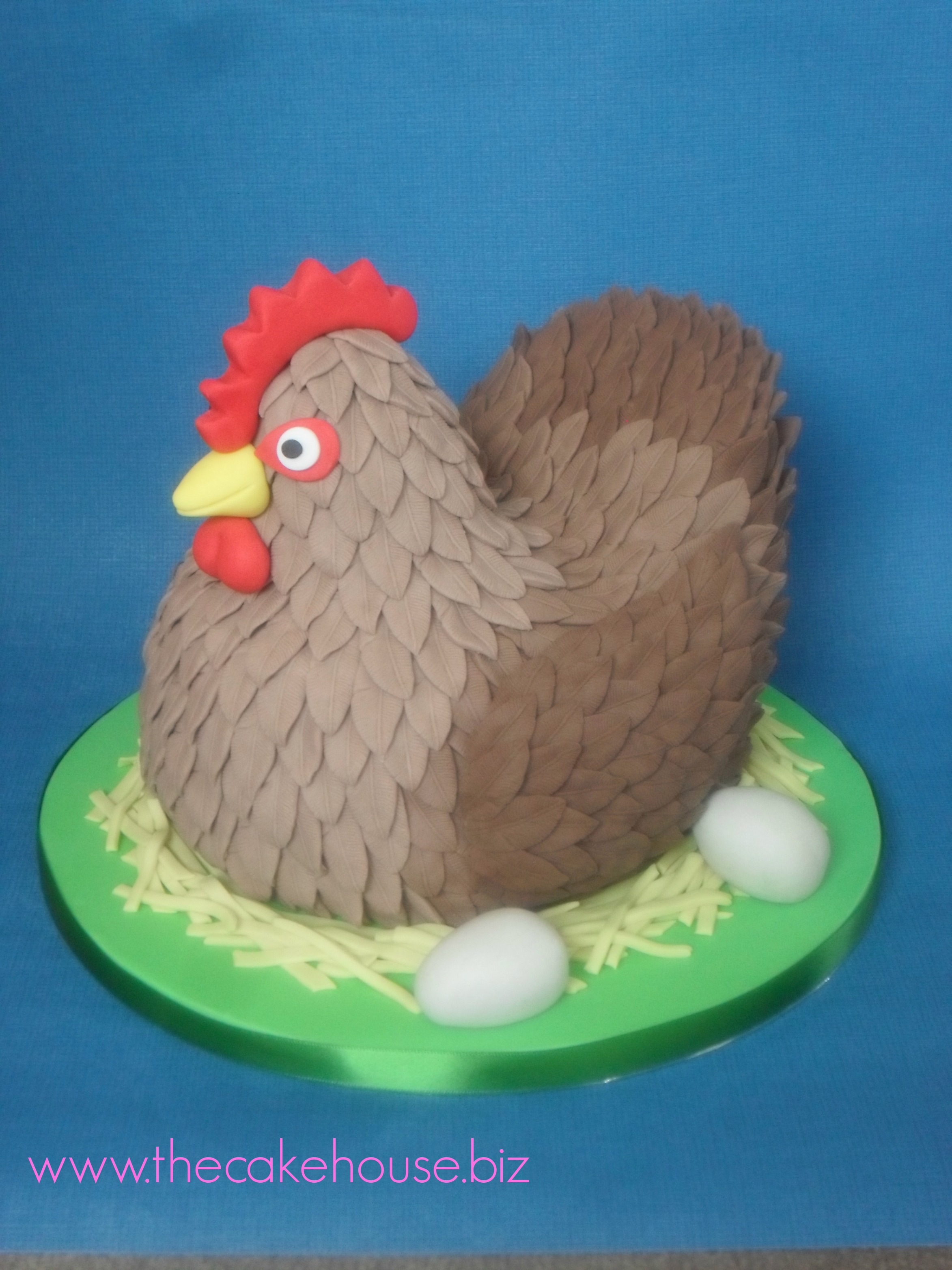 Spring Chicken Birthday Cake