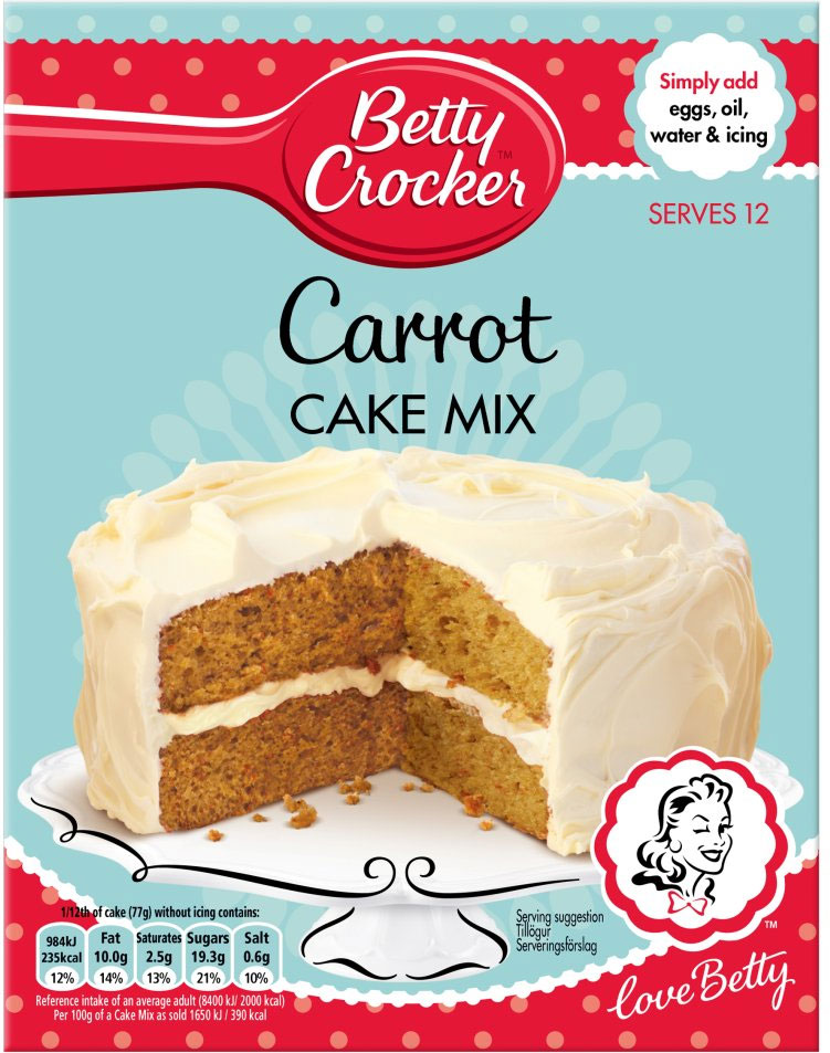 Betty Crocker Carrot Cake Mix