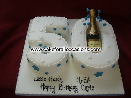 Elegant Birthday Cake