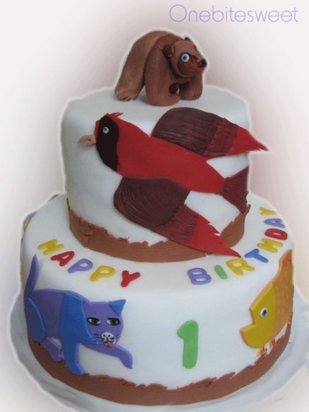 Eric Carle Brown Bear What Do You See Cake
