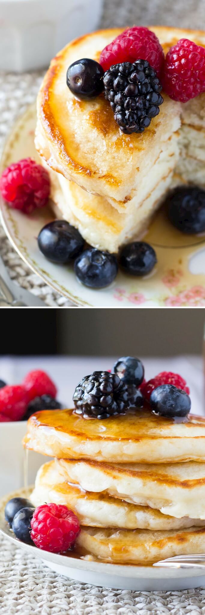 Fluffy Buttermilk Pancakes Fluffy Buttermilk Pancakes