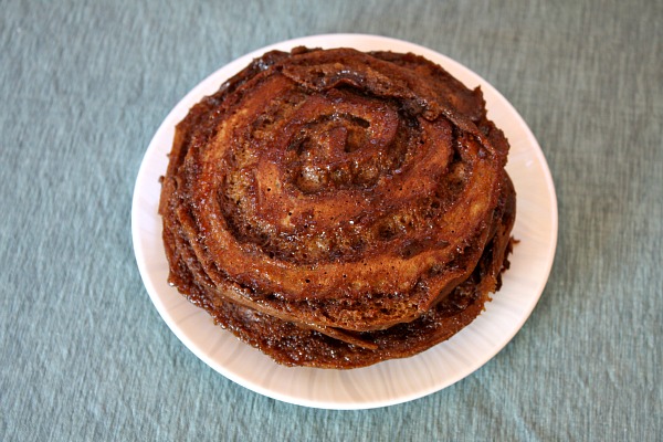 Gingerbread Cinnamon Roll Pancakes Gingerbread Cinnamon Roll Pancakes
