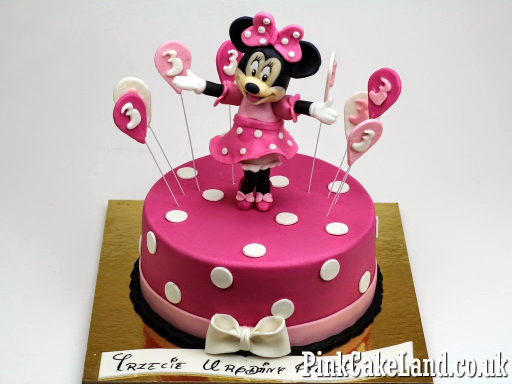 Minnie Mouse Birthday Cake Minnie Mouse Birthday Cake