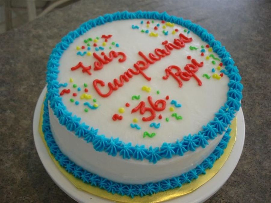 Simple Birthday Cake Simple Birthday Cake