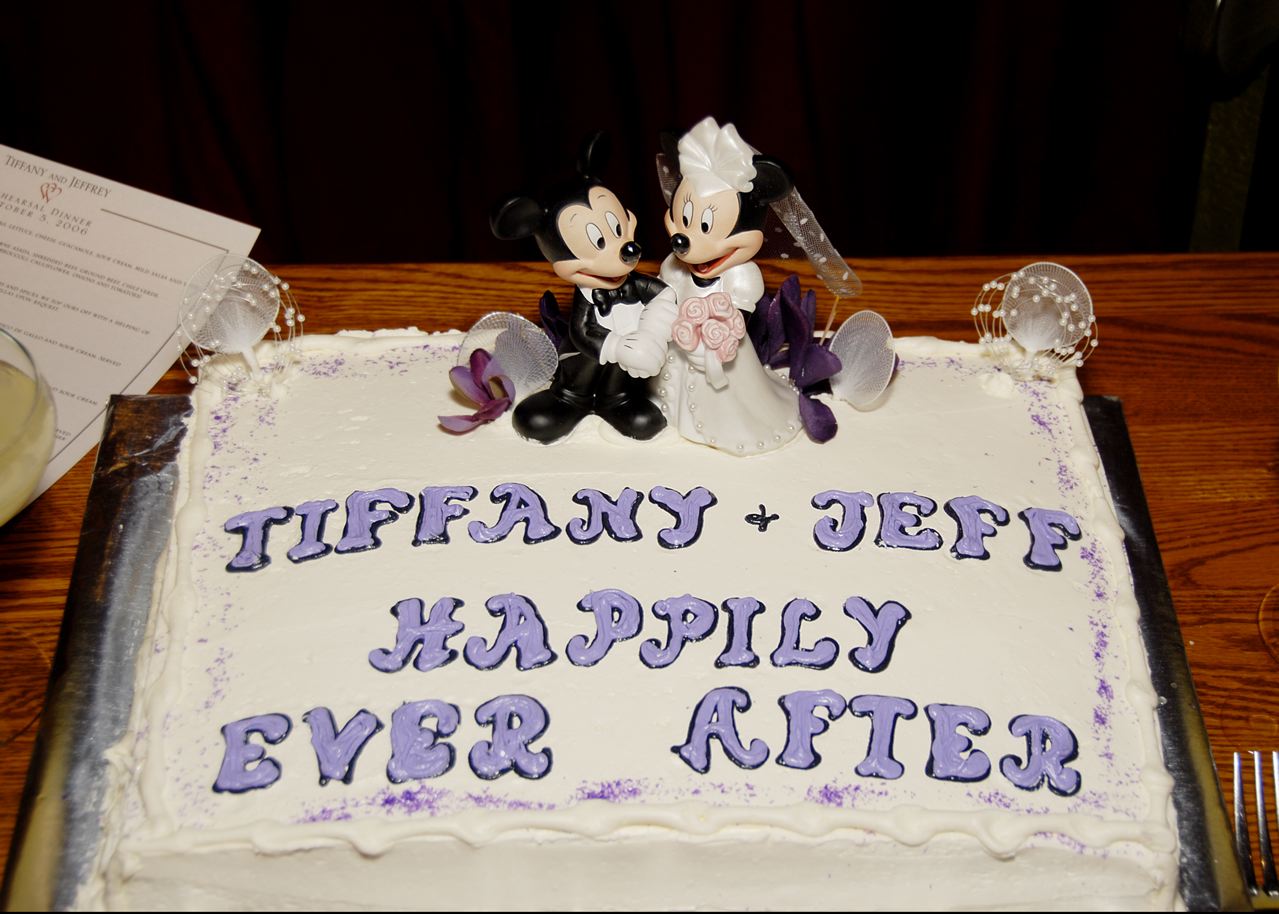 Wedding Rehearsal Dinner Cake