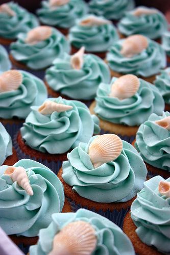Beach Wedding Cupcakes Beach Wedding Cupcakes