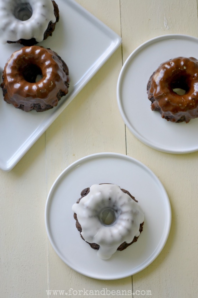 Chocolate Mini Bundt Cakes