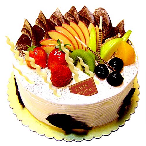 Fresh Fruit Birthday Cake Fresh Fruit Birthday Cake