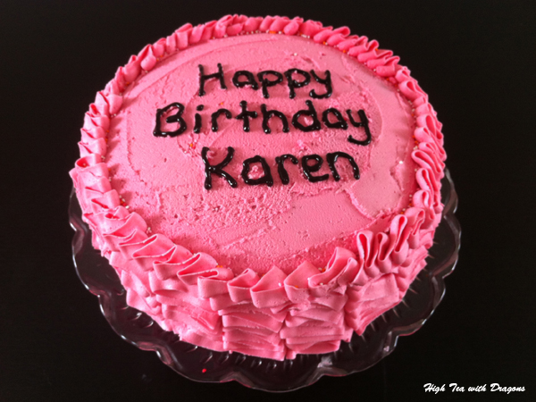 Happy Birthday Karen Cake.