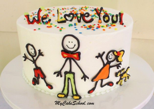 Happy Father's Day Cake Happy Father's Day Cake