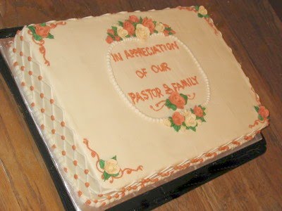 9 Pastor Appreciation Sheet Cakes Photo Church Pastor
