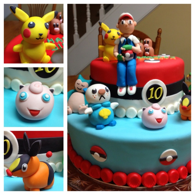 Pokemon Cake