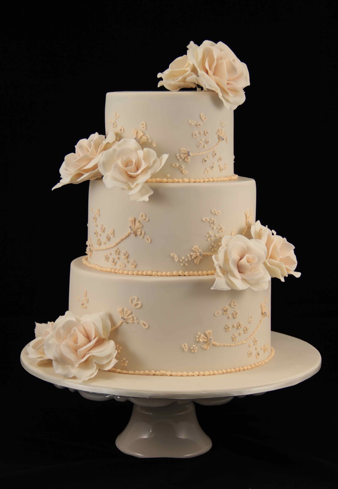 Rose Wedding Cake Rose Wedding Cake