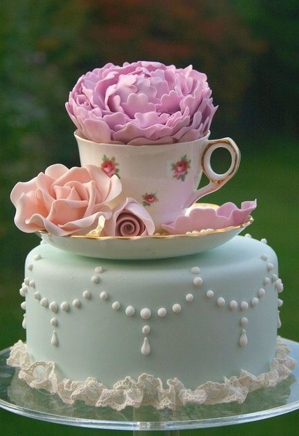 11 Photos of Bridal Tea Party Decorated Cakes 11 Photos of Bridal Tea Party Decorated Cakes