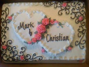 Wedding Sheet Cake Wedding Sheet Cake