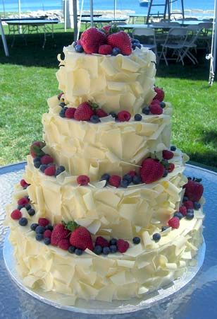 White Chocolate Wedding Cake White Chocolate Wedding Cake
