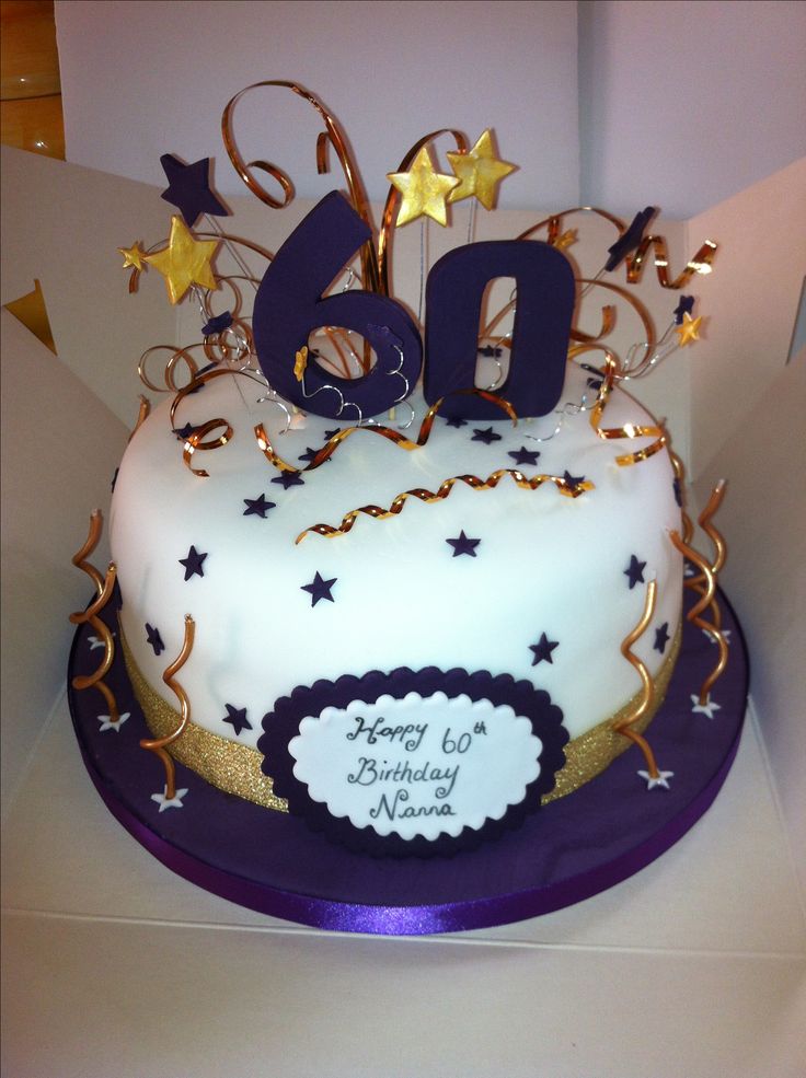 60th Birthday Cake Ideas for Men