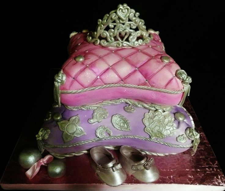 Baby Shower Princess Pillow Cake