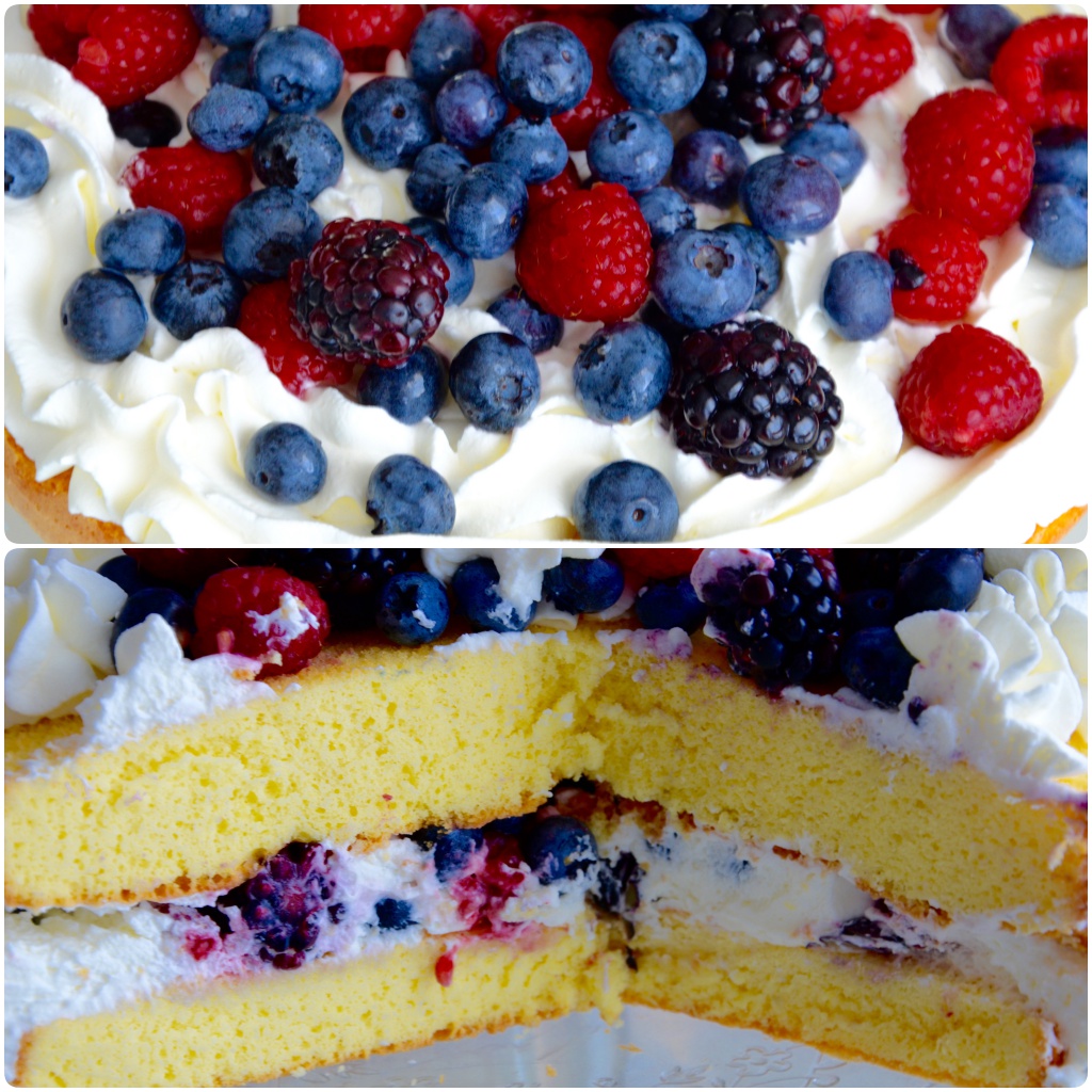 Cakes with Fruit Inside Cakes with Fruit Inside