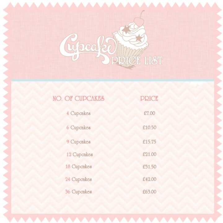 10 Costs Of Cupcakes Photo How Much For Dozen Cupcake Cupcake Price List