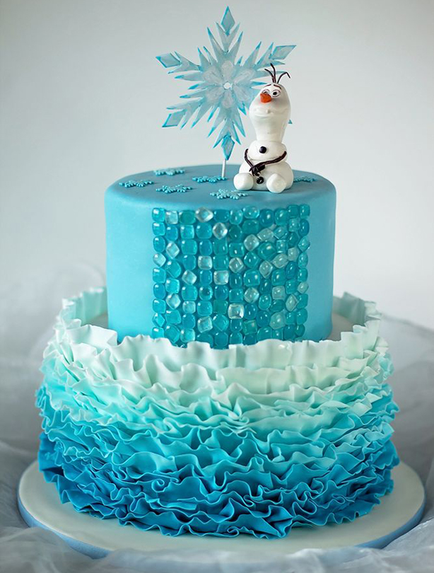 Disney Frozen Birthday Cake