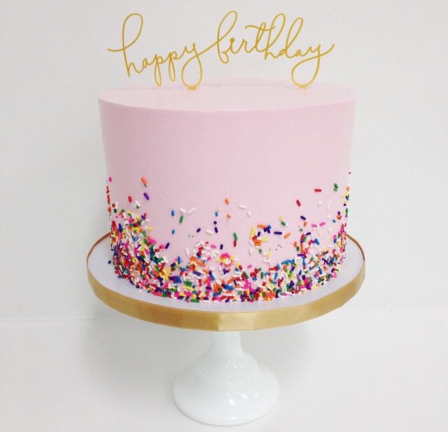 Happy Birthday Cake Pinterest