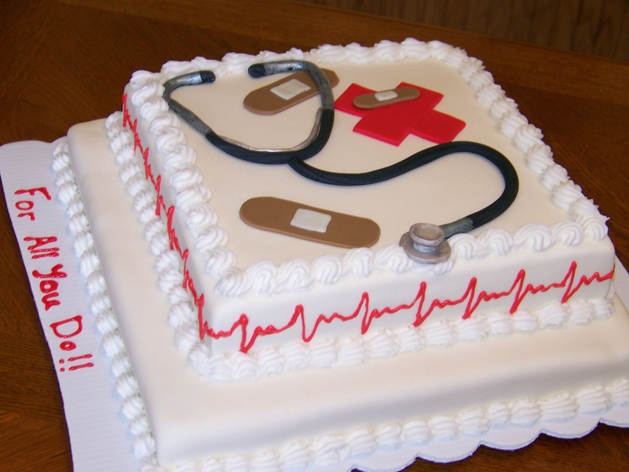 Nurse Retirement Cake Nurse Retirement Cake