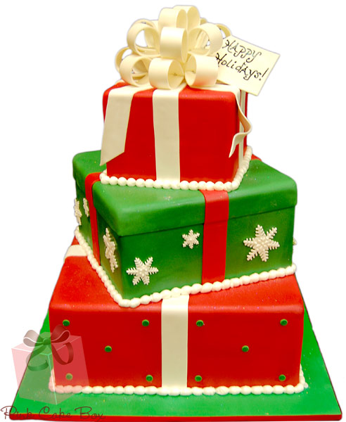 Pics of Christmas Gift Box Birthday Cake Pics of Christmas Gift Box Birthday Cake