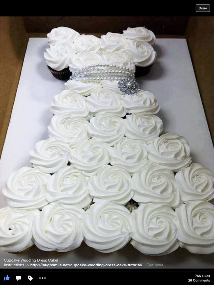 Pinterest Wedding Dress Cupcake Cake Pinterest Wedding Dress Cupcake Cake