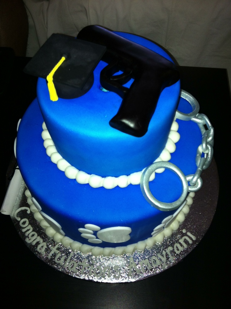 Police Academy Graduation Cake Police Academy Graduation Cake