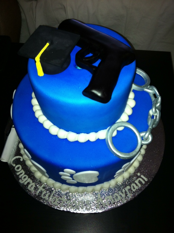 Police Academy Graduation Cake