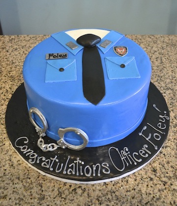 Police Officer Cake