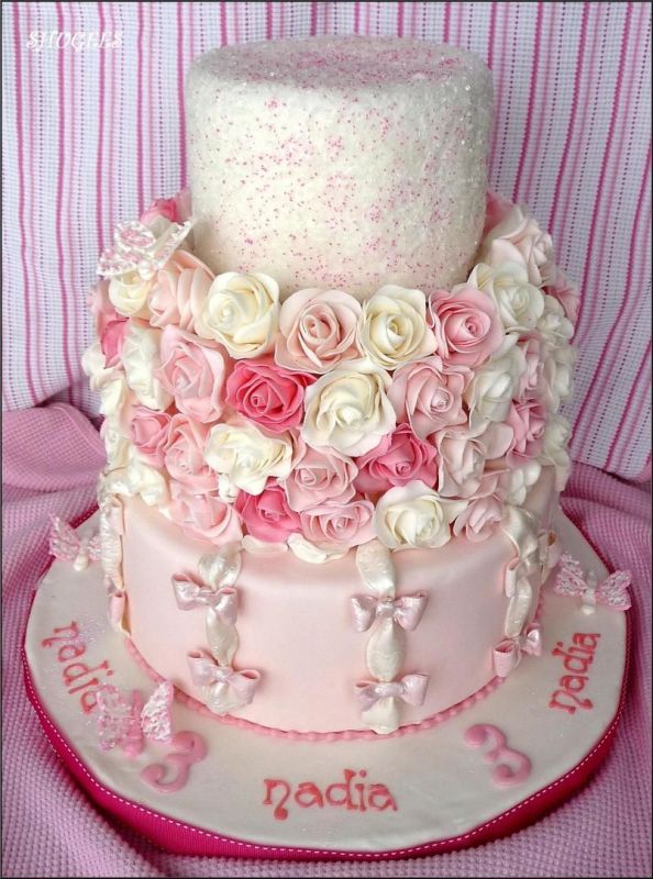 11 Bday Cakes For Girls Photo Girls Birthday Cake Girls