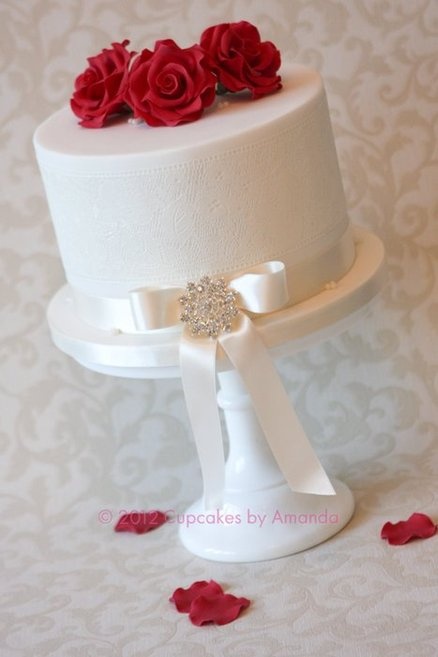 red rose ruby wedding