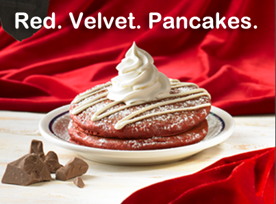 Red Velvet Pancakes Ihop Red Velvet Pancakes Ihop
