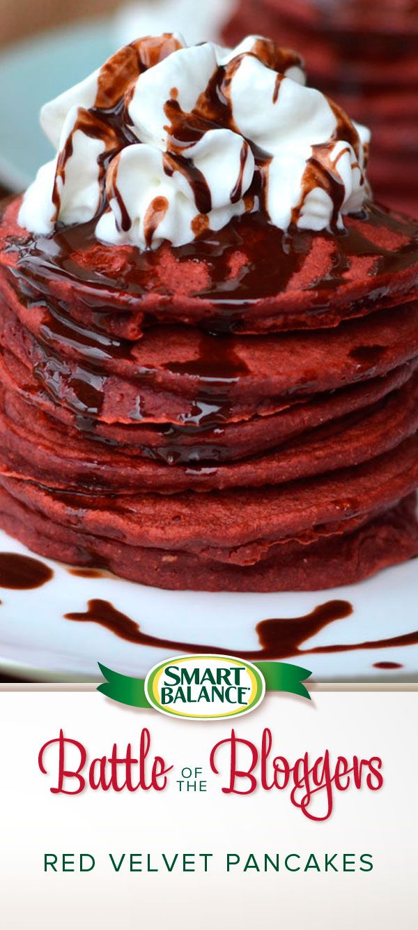Red Velvet Pancakes Red Velvet Pancakes
