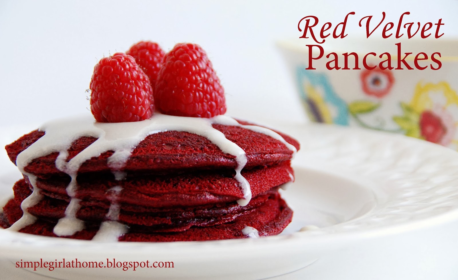 Red Velvet Pancakes Red Velvet Pancakes