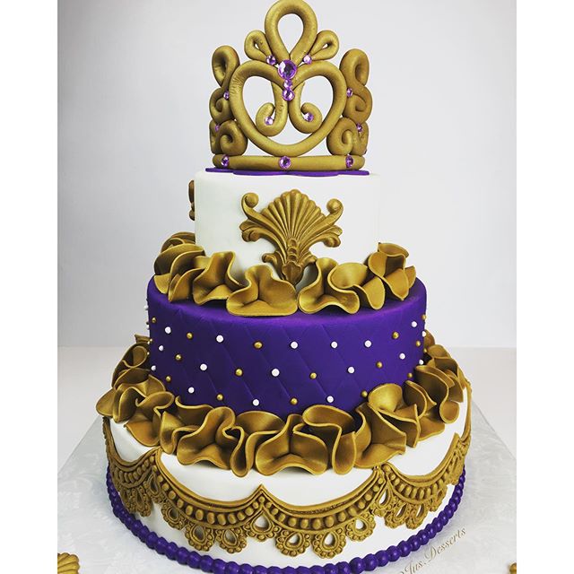 Royal Prince Baby Shower Cake