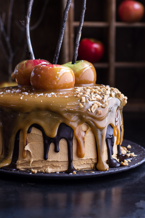 Snickers Caramel Apple Cake Snickers Caramel Apple Cake