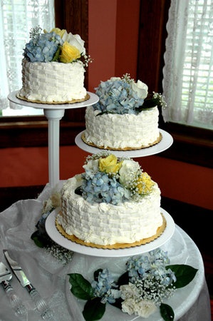 Basketweave Wedding Cake Basketweave Wedding Cake