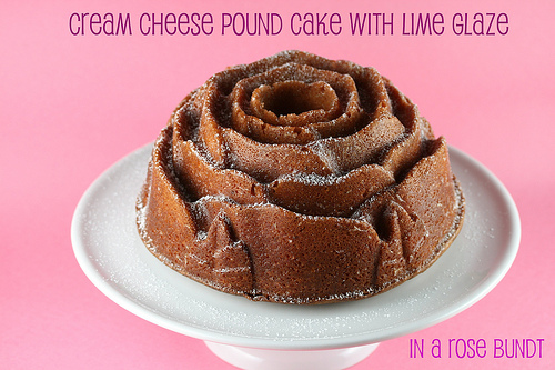 8 Photos of Rose Shaped Bundt Cakes