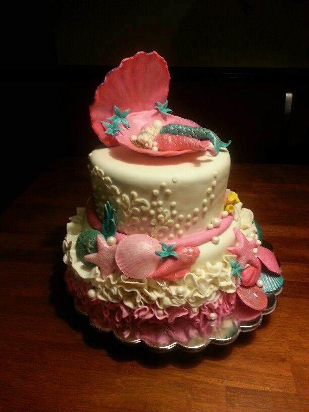 12 Black Mermaid Baby Shower Cakes Photo Ombre Cake Mermaid Baby Shower Cake