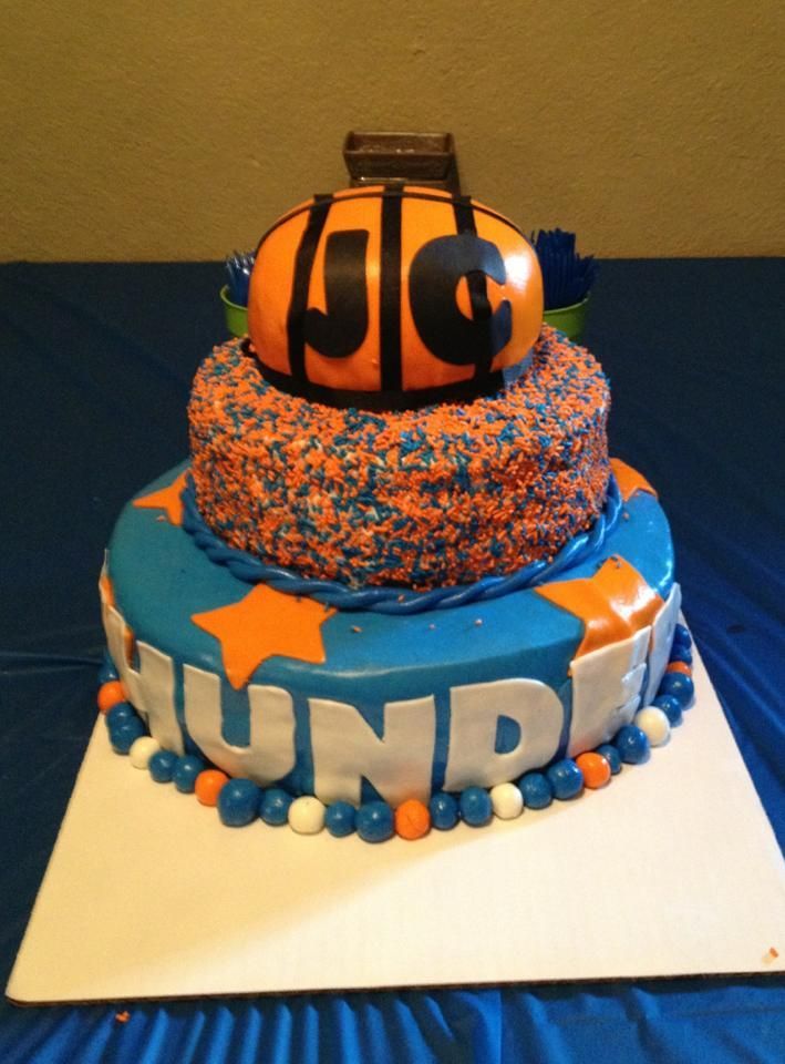 OKC Thunder Cake