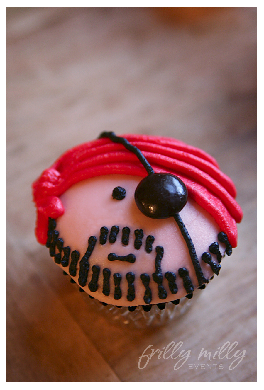 Pirate Birthday Cupcakes Pirate Birthday Cupcakes